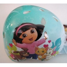 Dora the Explorer "Pets" Hard Shelled Child's Helmet and Bike Bell; Ages 5+ - B00CGCQ770